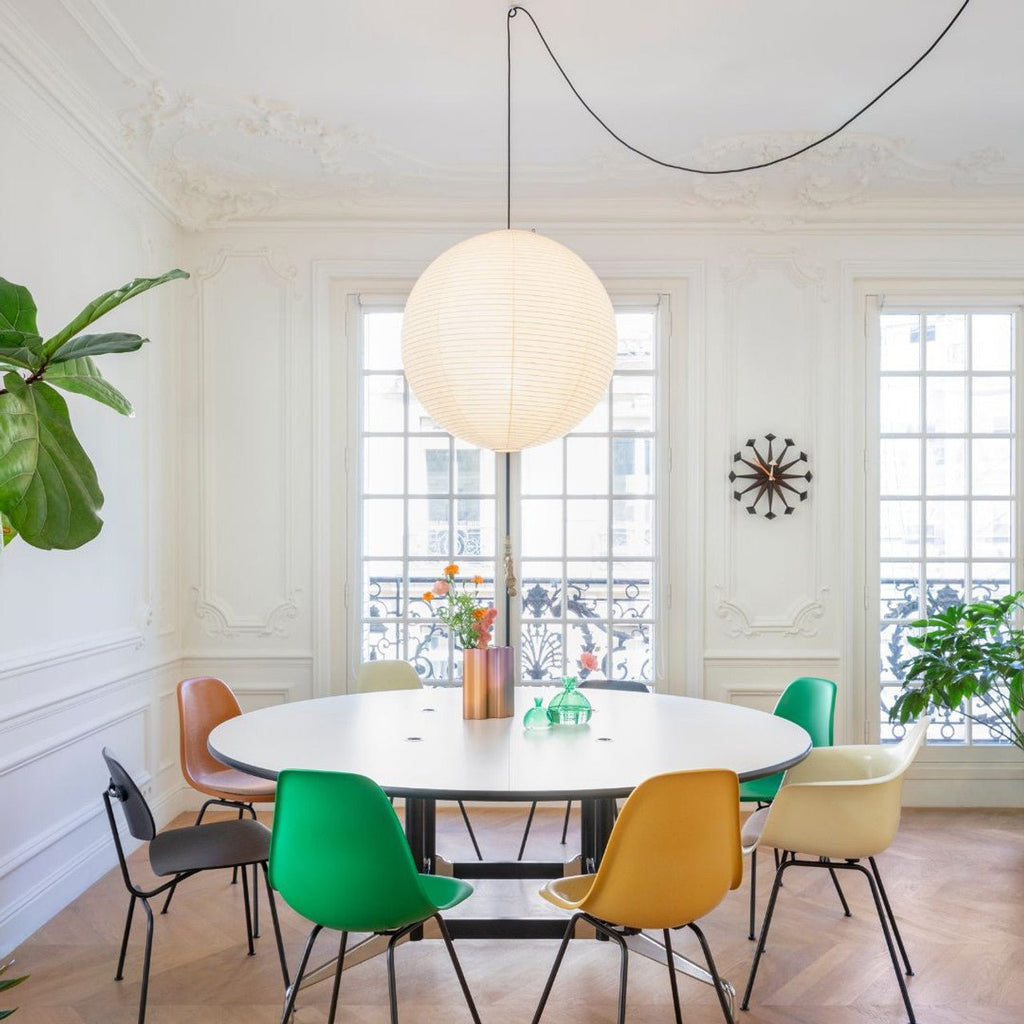 Japanese Paper Swag Plug-In Pendant – pendant light view 20