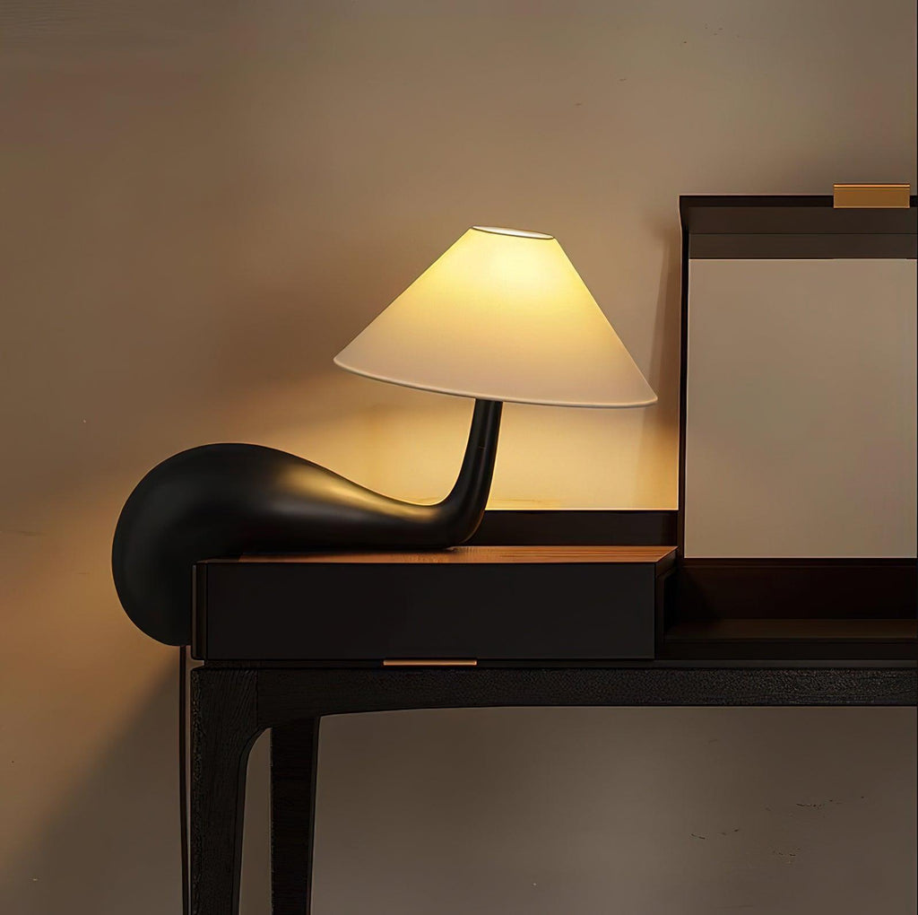 Kakuda Pine Desk Lamp — product and interior detail 4