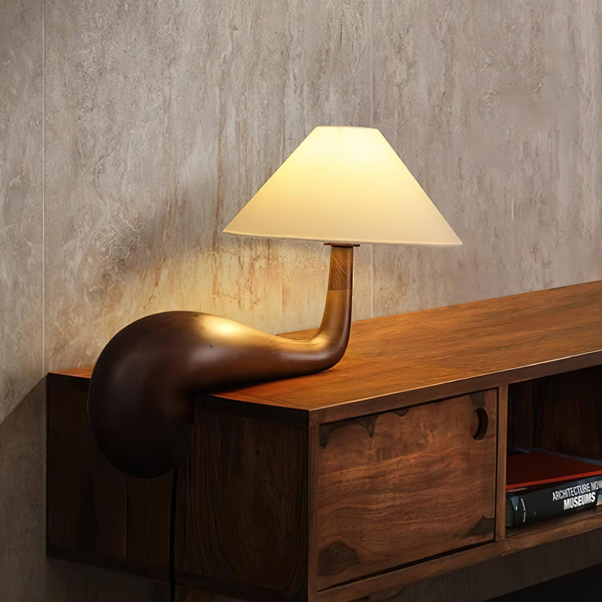 Kakuda Pine Desk Lamp — product and interior detail 10