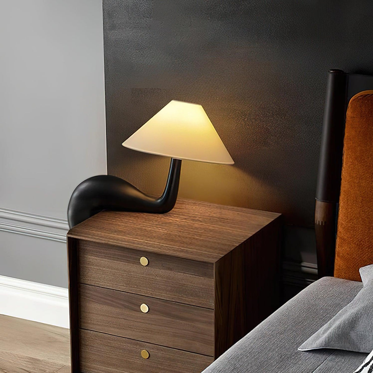 Kakuda Pine Desk Lamp — product and interior detail 12