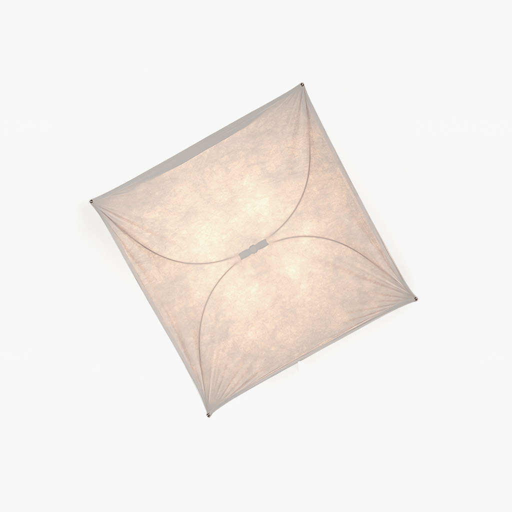 Kite Sculptural Paper Plug-In Wall Lamp — product view