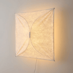 Kite Sculptural Paper Plug-In Wall Lamp — design detail 14