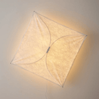 Kite Sculptural Paper Plug-In Wall Lamp — design detail 15