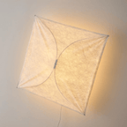 Kite Sculptural Paper Plug-In Wall Lamp — design detail 16