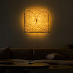 Kite Sculptural Paper Plug-In Wall Lamp — design detail 20