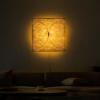 Kite Sculptural Paper Plug-In Wall Lamp — design detail 21