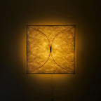 Kite Sculptural Paper Plug-In Wall Lamp — design detail 22