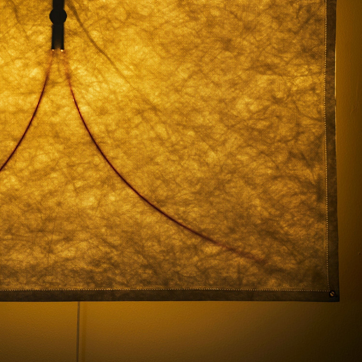 Kite Sculptural Paper Plug-In Wall Lamp — design detail 23