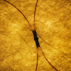 Kite Sculptural Paper Plug-In Wall Lamp — design detail 24