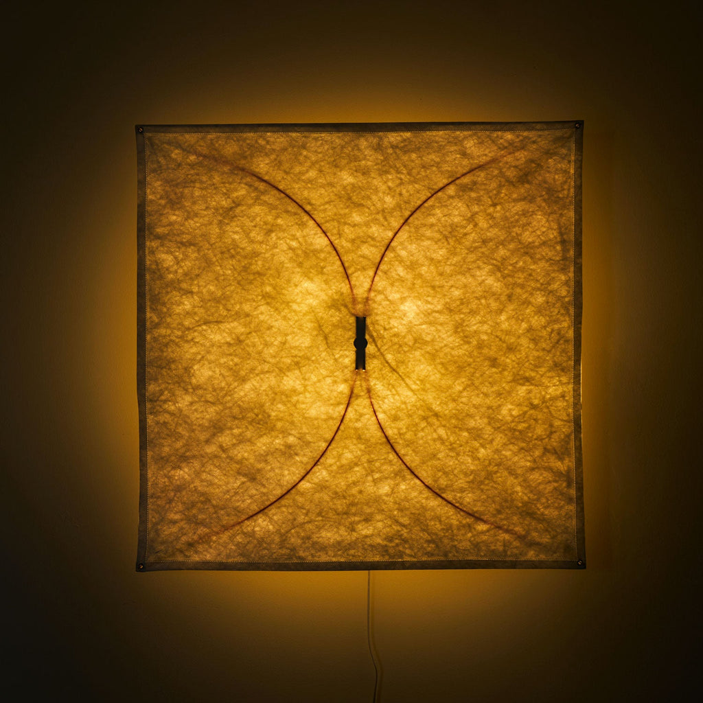 Kite Sculptural Paper Plug-In Wall Lamp — design detail 25