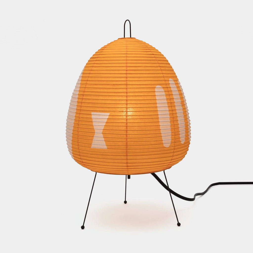 Kora Graphic Paper Lantern Table Lamp — Style G