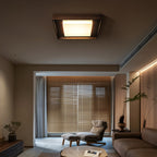 Kurin Wood Frame LED Ceiling Light - product view 13