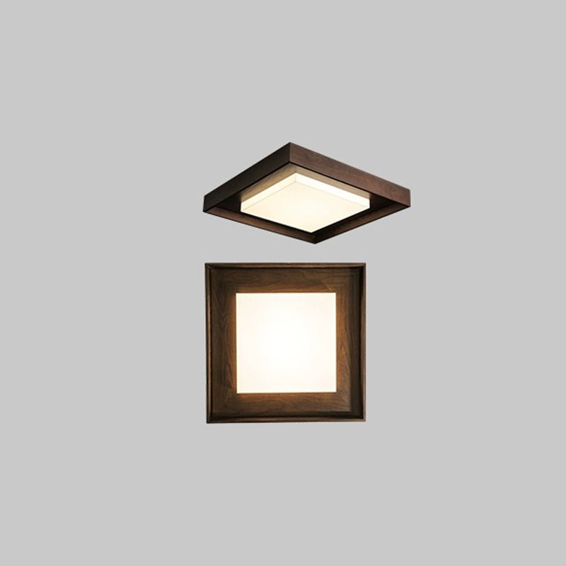 Kurin Wood Frame LED Ceiling Light - product view 14