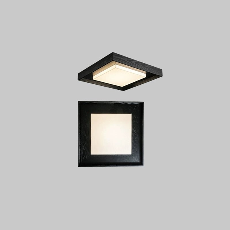 Kurin Wood Frame LED Ceiling Light - product view 16