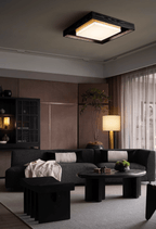Kurin Wood Frame LED Ceiling Light - product view 17