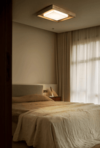 Kurin Wood Frame LED Ceiling Light - product view 24