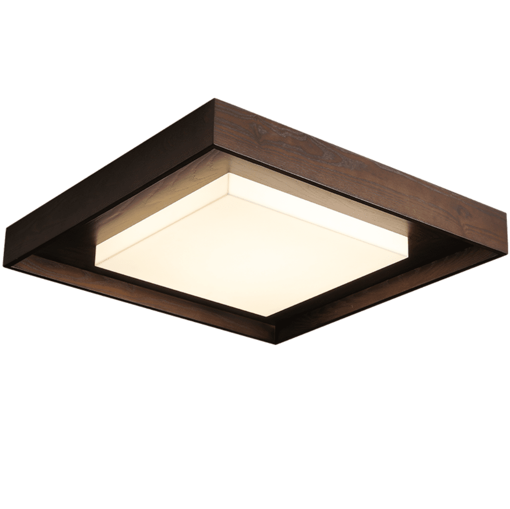 Kurin Wood Frame LED Ceiling Light - product view 28