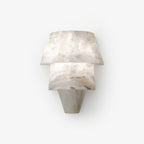Laboratory Alabaster Geometric Wall Light – wall sconce product view 1