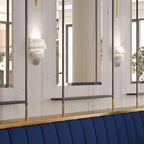 Laboratory Alabaster Geometric Wall Light – wall sconce product view 8