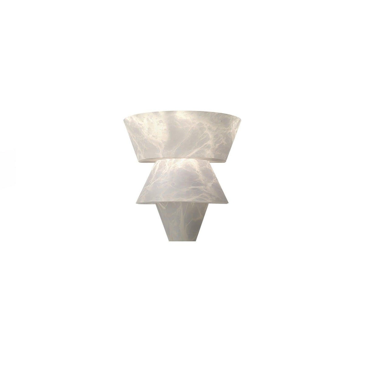 Laboratory Alabaster Geometric Wall Light – wall sconce product view 11