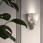 Laboratory Alabaster Geometric Wall Light – wall sconce product view 12