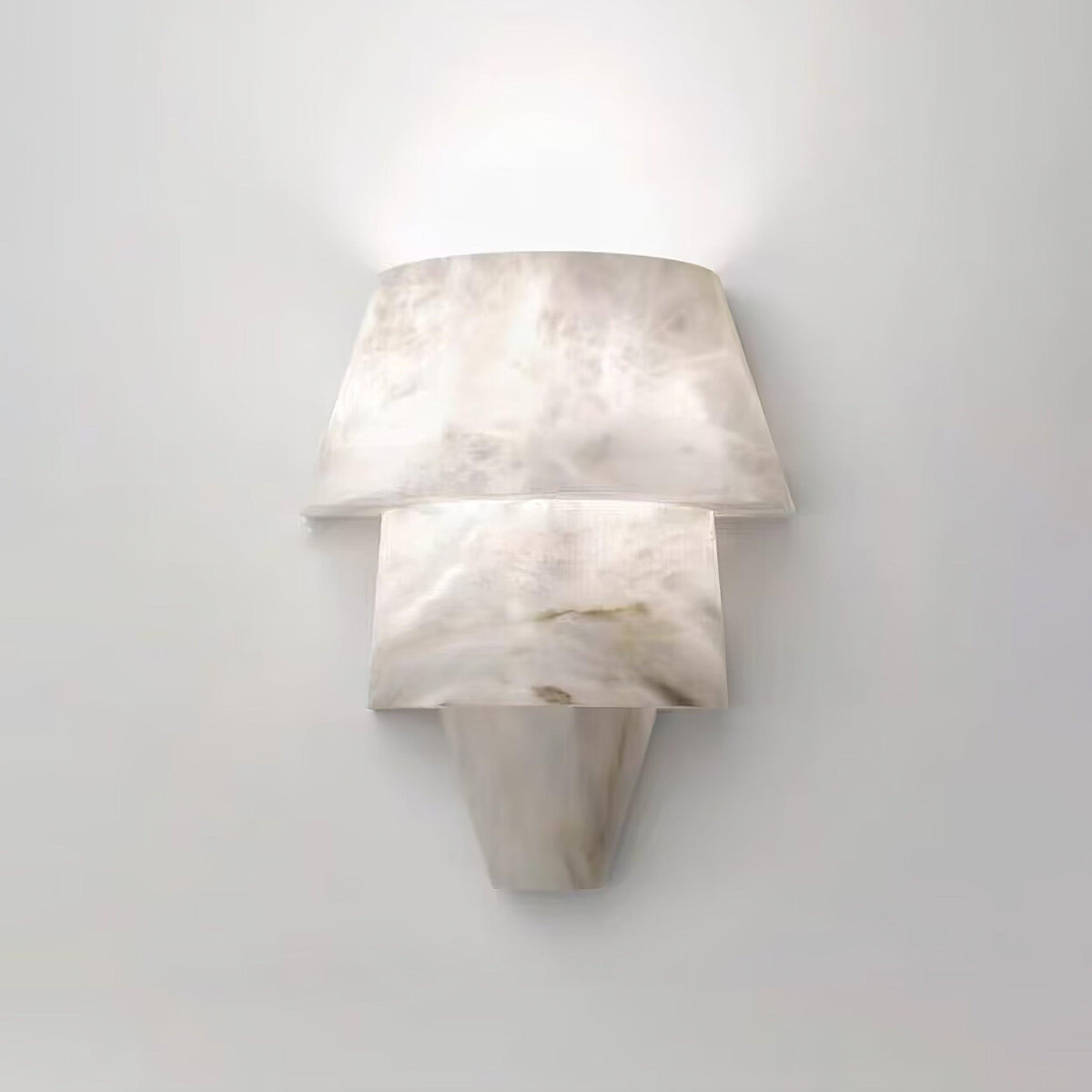 Laboratory Alabaster Geometric Wall Light – wall sconce product view 16