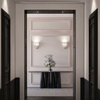 Laboratory Alabaster Geometric Wall Light – wall sconce product view 17