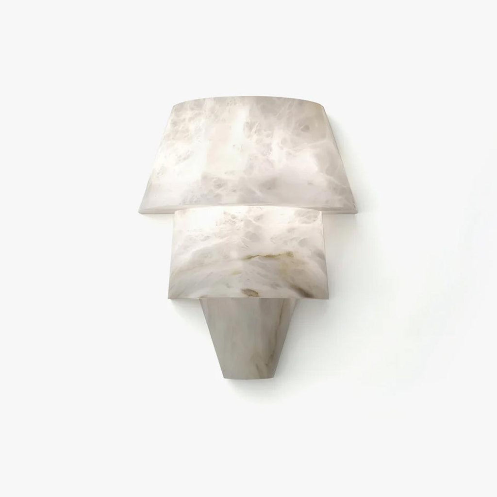 Laboratory Alabaster Geometric Wall Light – wall sconce product view 20