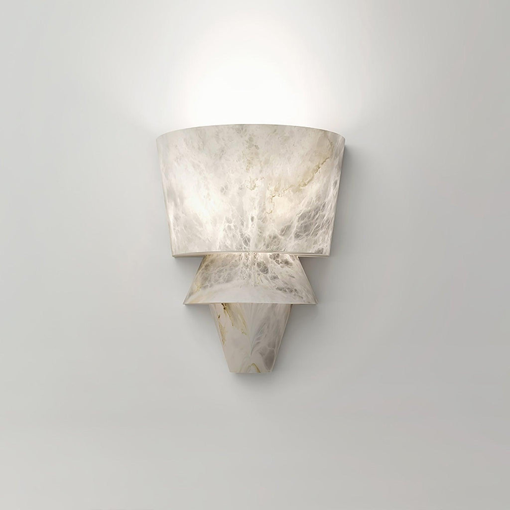 Laboratory Alabaster Geometric Wall Light – wall sconce product view 23
