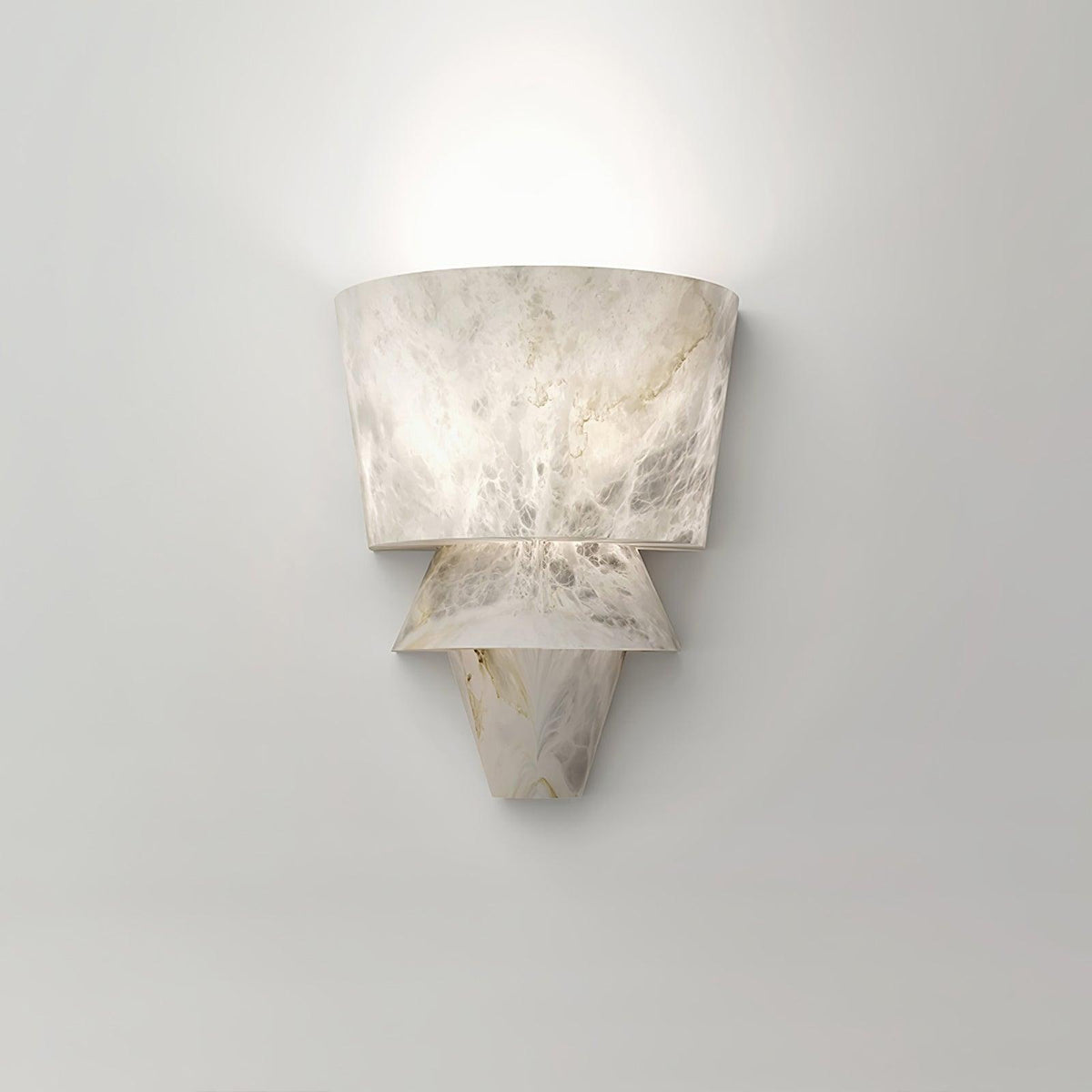 Laboratory Alabaster Geometric Wall Light – wall sconce product view 23