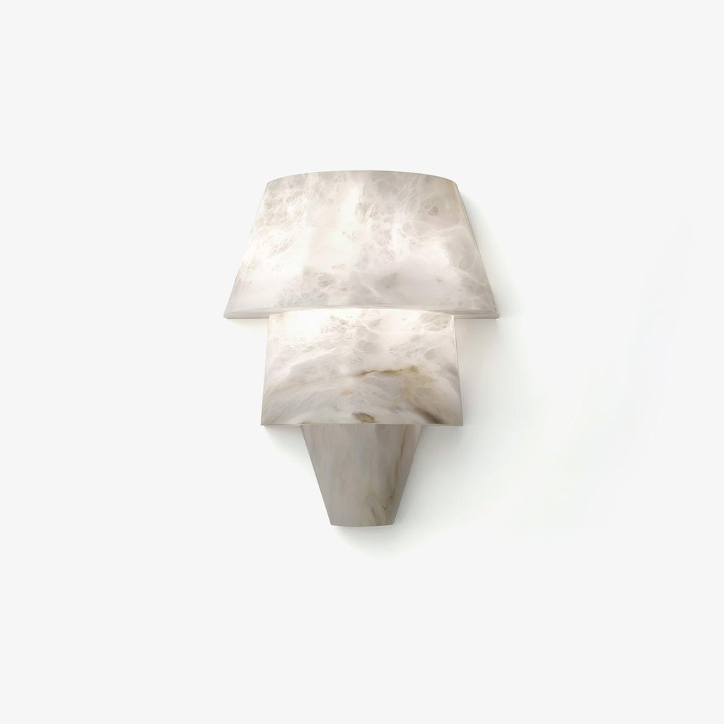Laboratory Alabaster Geometric Wall Light – wall sconce product view 25