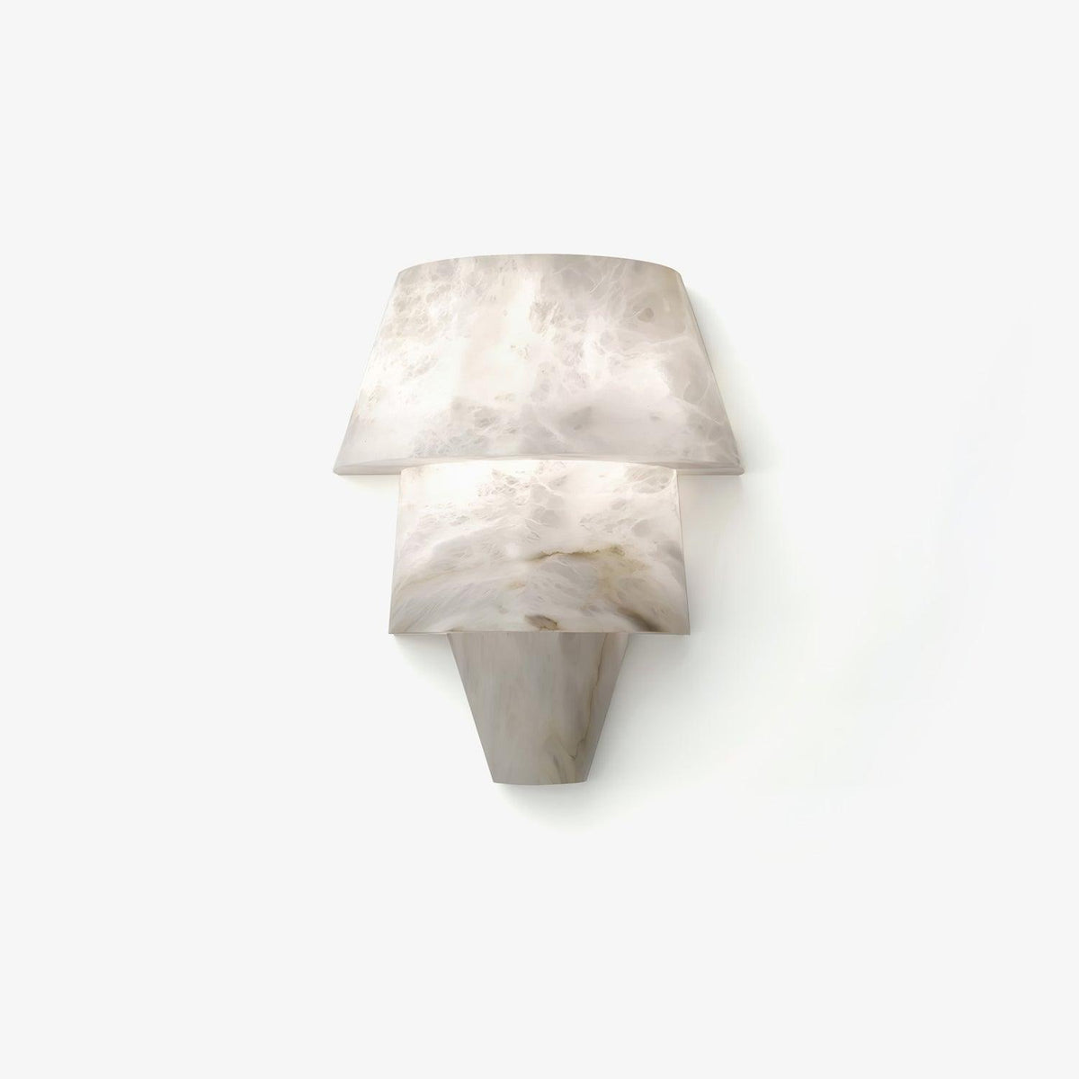 Laboratory Alabaster Geometric Wall Light – wall sconce product view 25