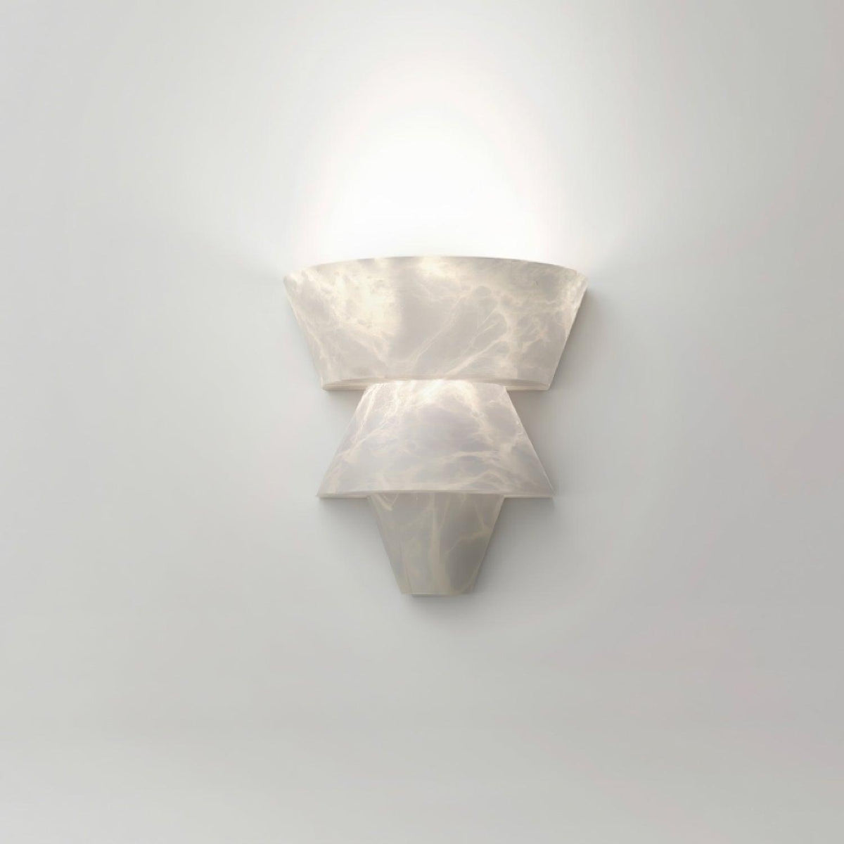 Laboratory Alabaster Geometric Wall Light – wall sconce product view 26