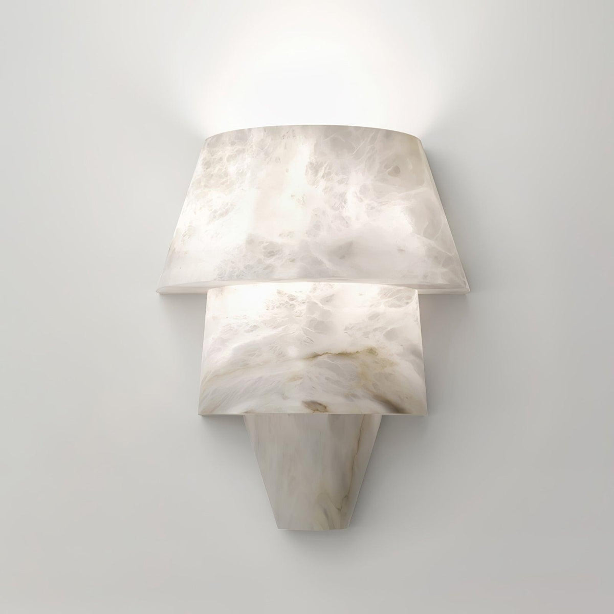 Laboratory Alabaster Geometric Wall Light – wall sconce product view 27