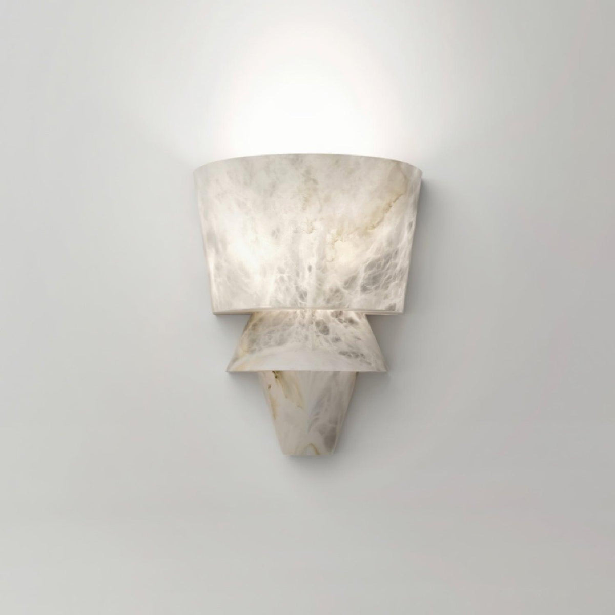 Laboratory Alabaster Geometric Wall Light – wall sconce product view 28