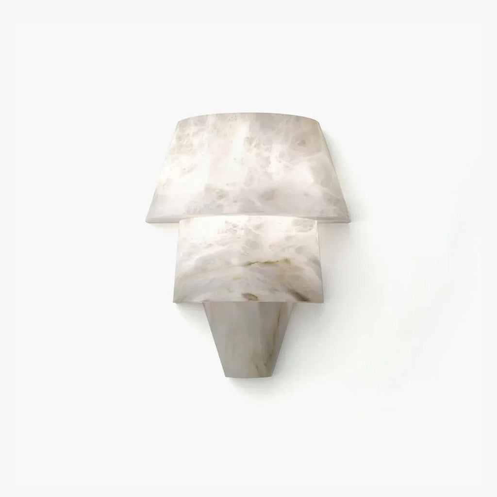 Laboratory Alabaster Geometric Wall Light – wall sconce product view 29