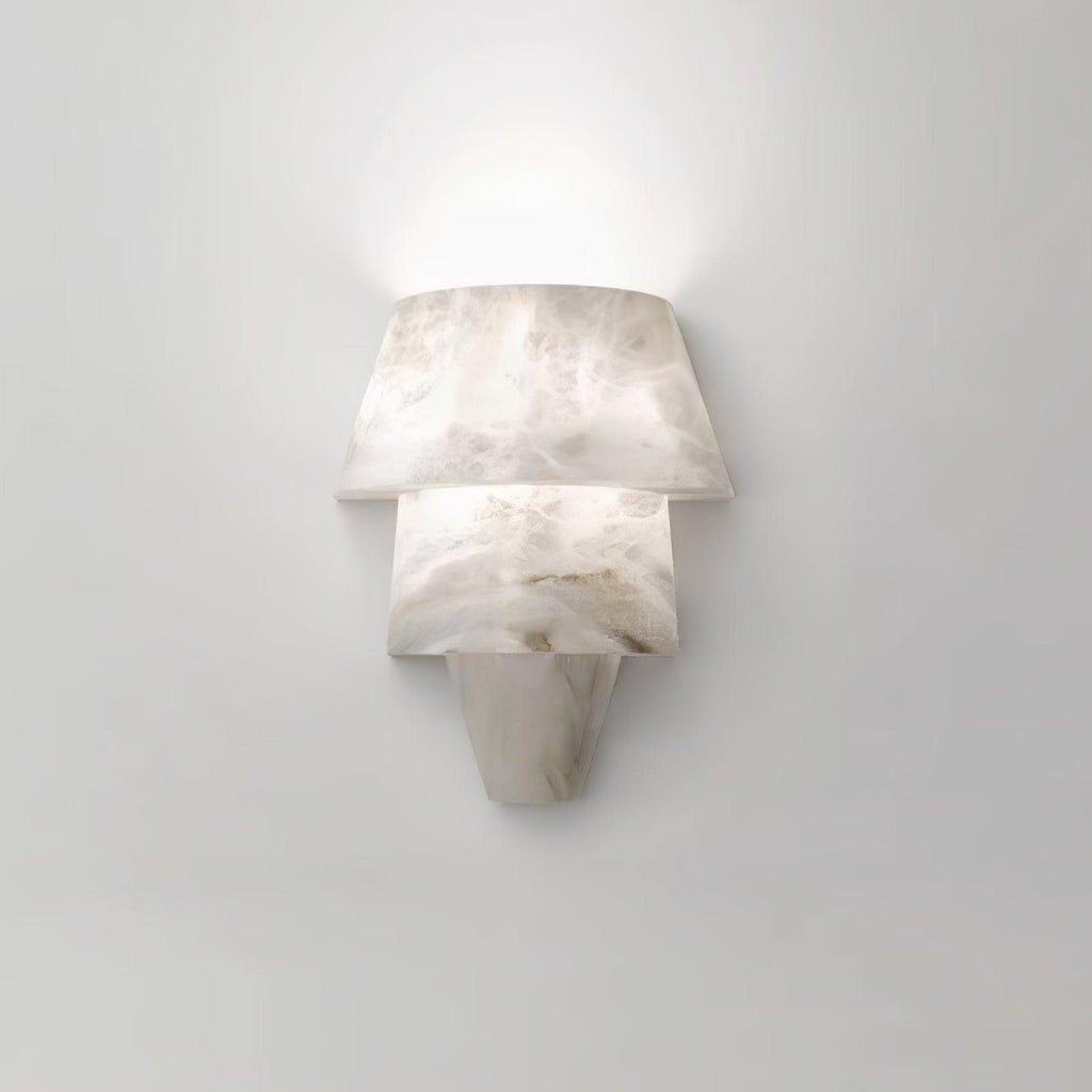 Laboratory Alabaster Geometric Wall Light – wall sconce product view 31