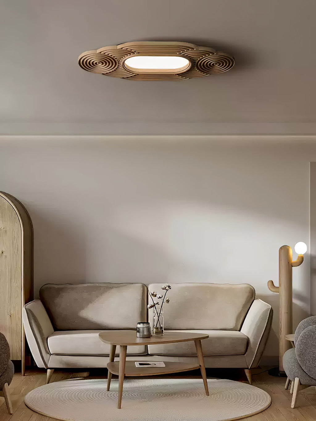 Lianyan Ceiling Lamp — product and interior detail 4