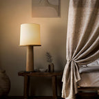 Light And Shadow Bottle Table Lamp — product and interior detail 8