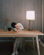 Light And Shadow Bottle Table Lamp — product and interior detail 9