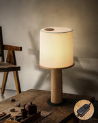 Light And Shadow Bottle Table Lamp — product and interior detail 11