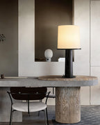 Light And Shadow Bottle Table Lamp — product and interior detail 13