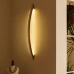Linea Tapered Wood LED Wall Sconce - product view 3