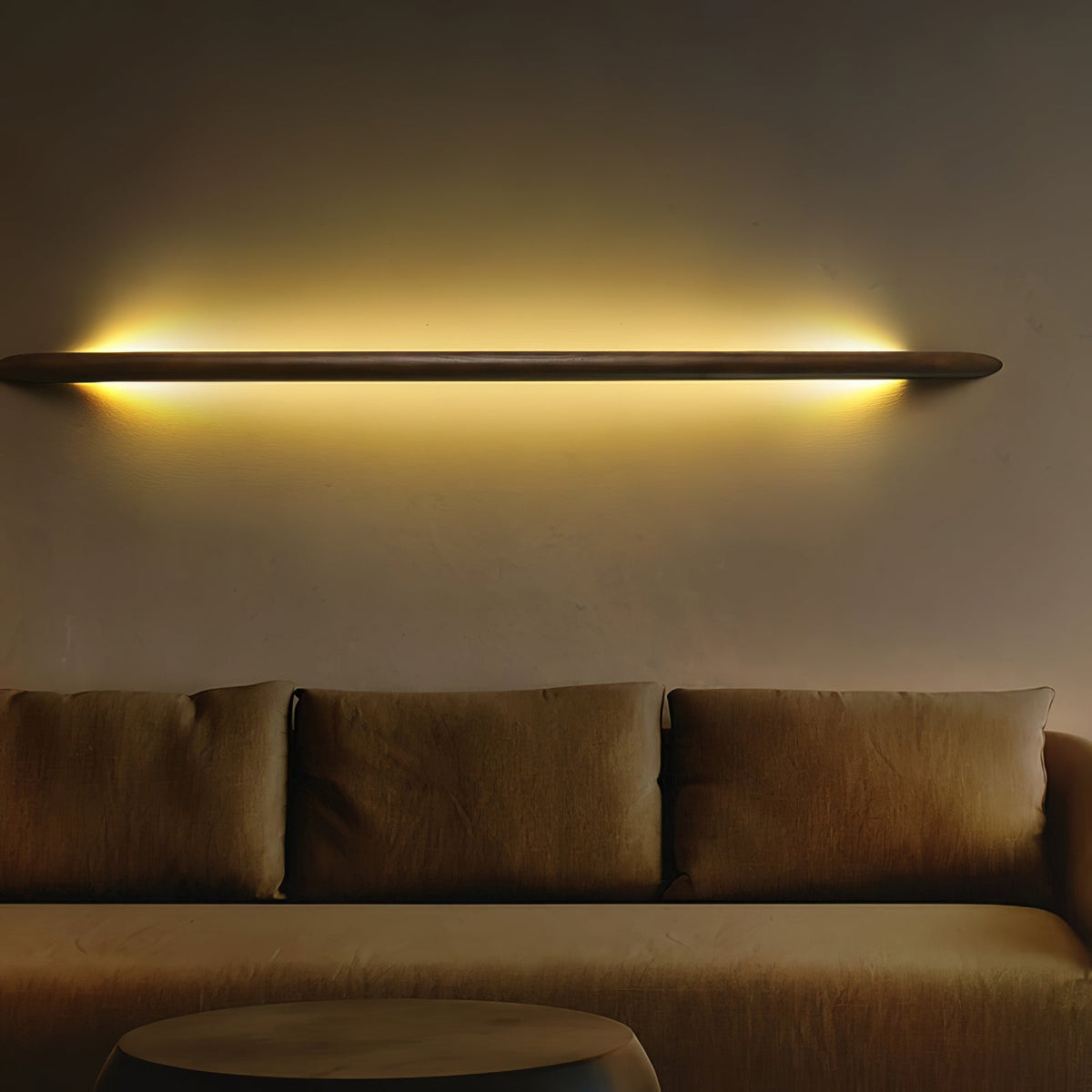 Linea Tapered Wood LED Wall Sconce - product view 6