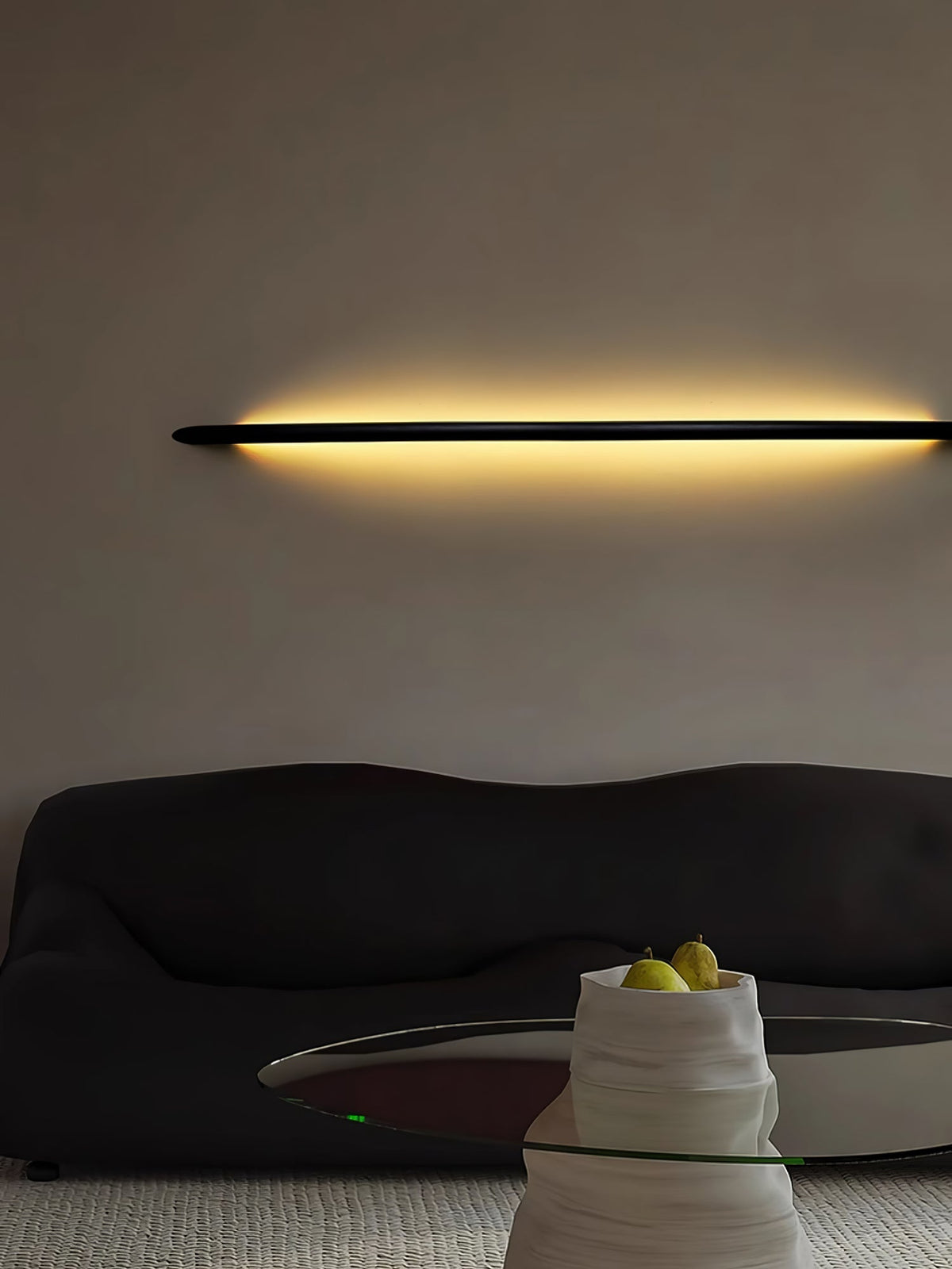 Linea Tapered Wood LED Wall Sconce - product view 12