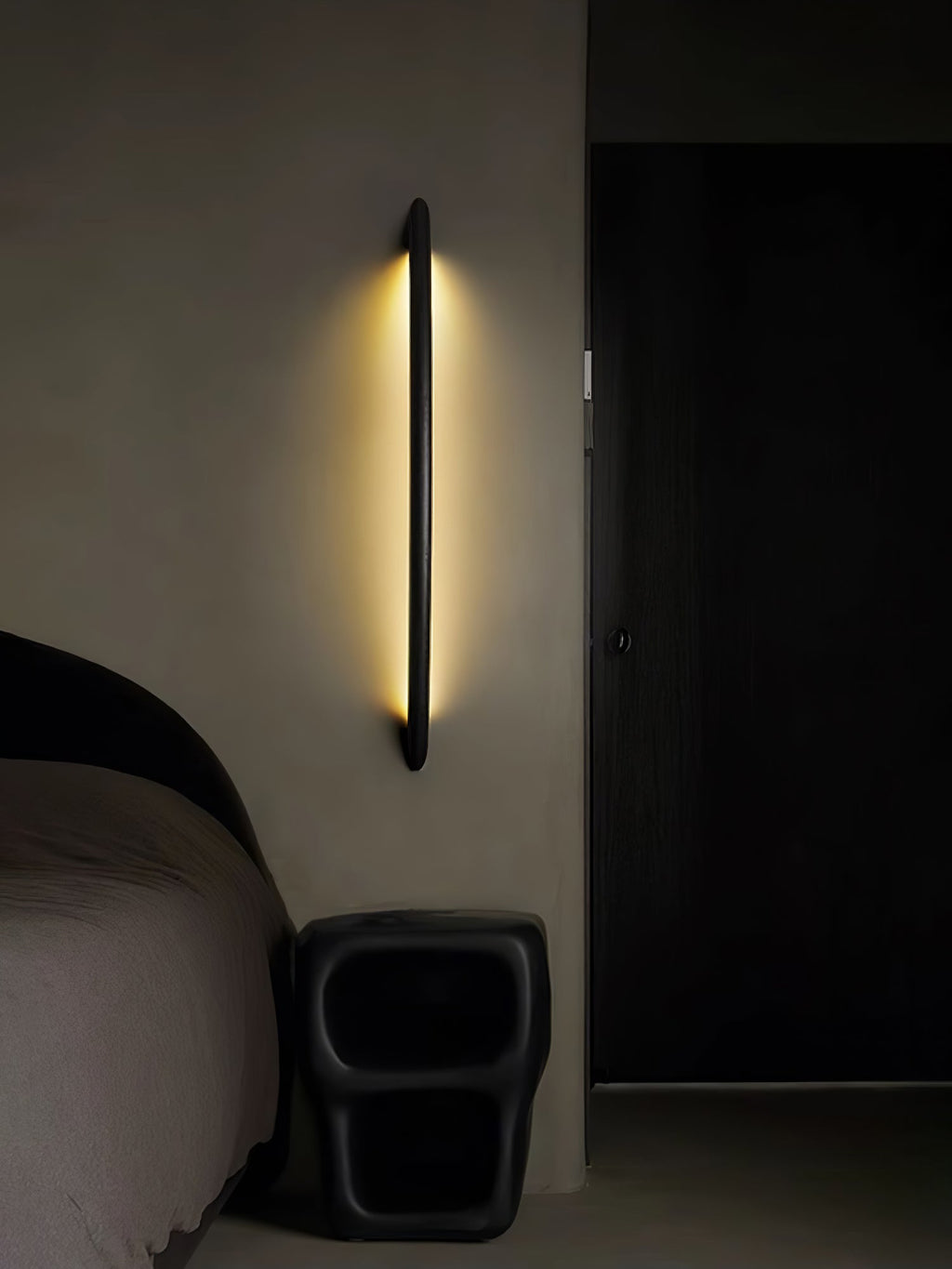 Linea Tapered Wood LED Wall Sconce - product view 15