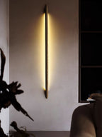 Linea Tapered Wood LED Wall Sconce - product view 17