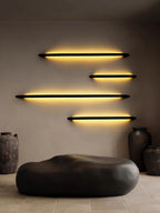 Linea Tapered Wood LED Wall Sconce - product view 19