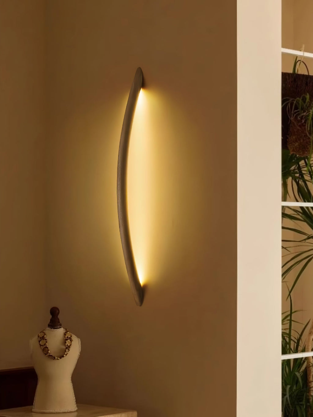 Linea Tapered Wood LED Wall Sconce - product view 20