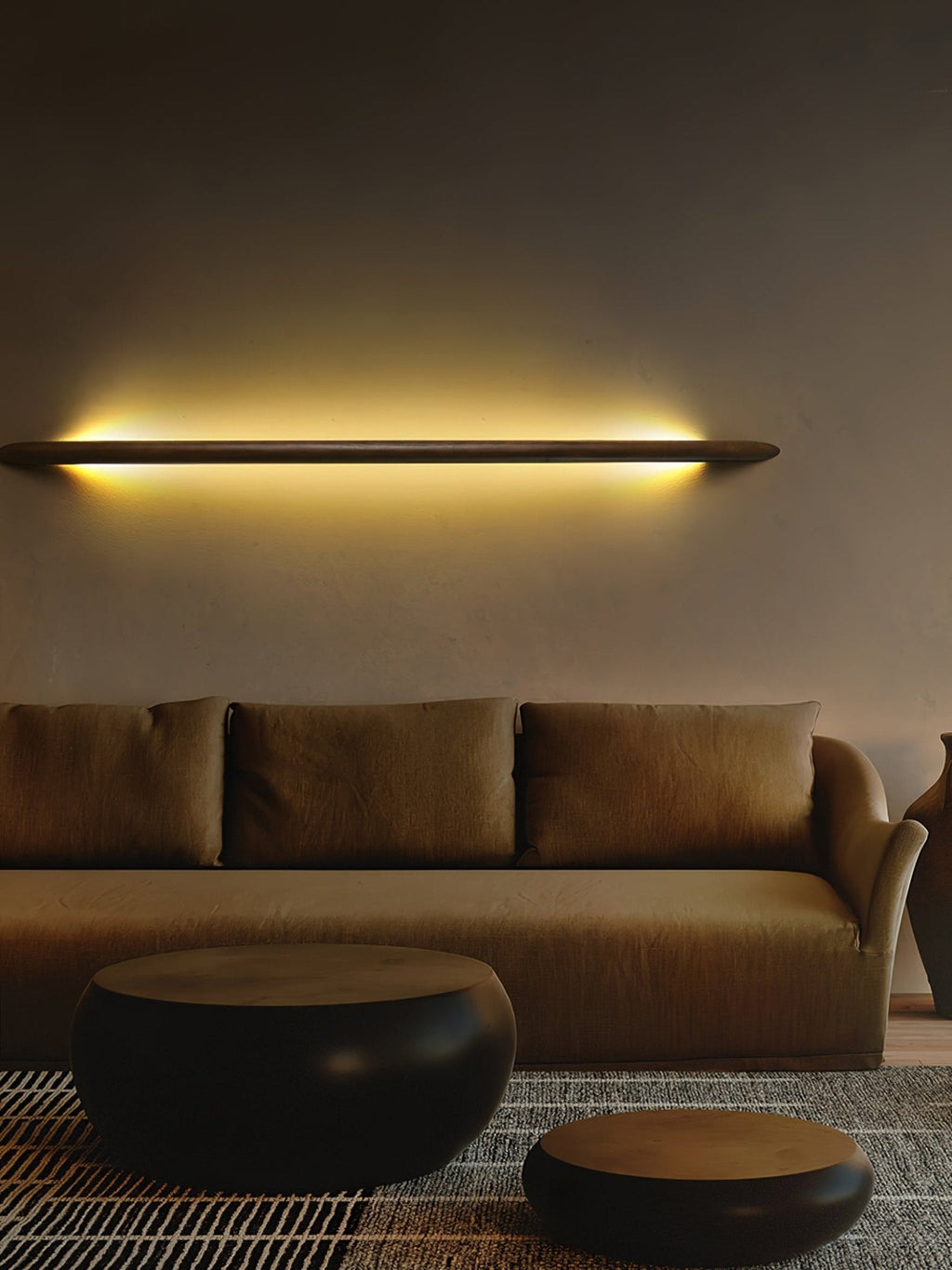 Linea Tapered Wood LED Wall Sconce - product view 21